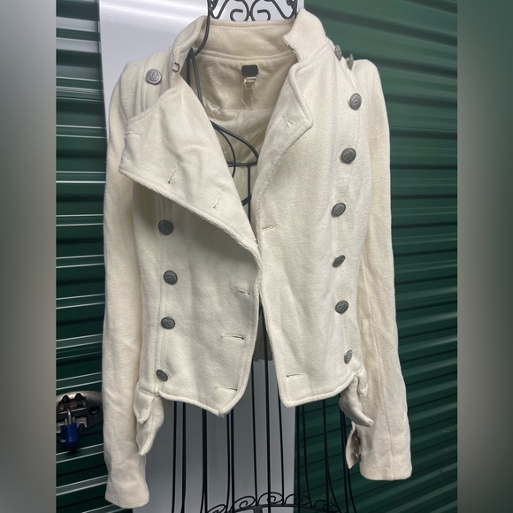 Free People Jackets & Blazers - We the Free Military Majorette Jacket cream 4